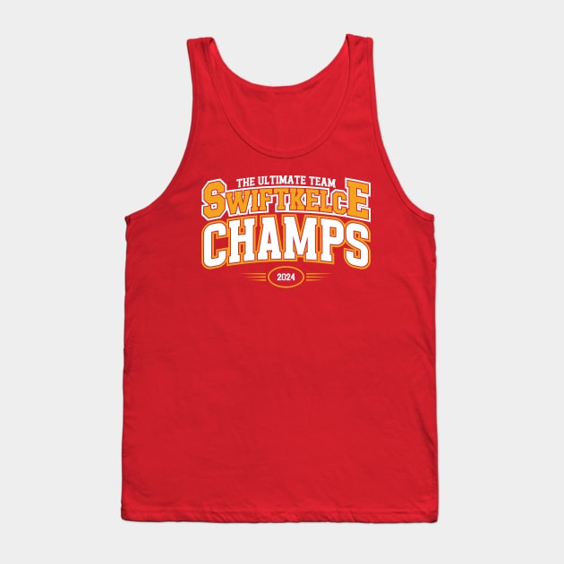 The Ultimate Team SWIFTKELCE Champs 2024 Tank Top by Emma